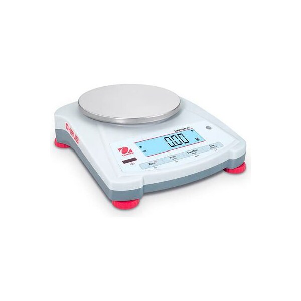 Ohaus NV422 Navigator Portable Balance, 420g x 0.01g, 5.7" Dia. Platform